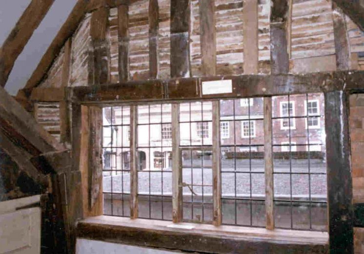 Ground floor - window and view restored